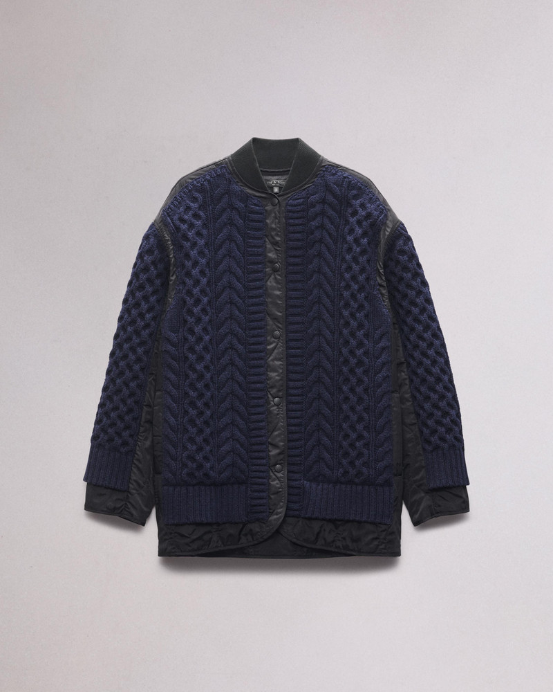 Winnie Mixed-Media Jacket 1