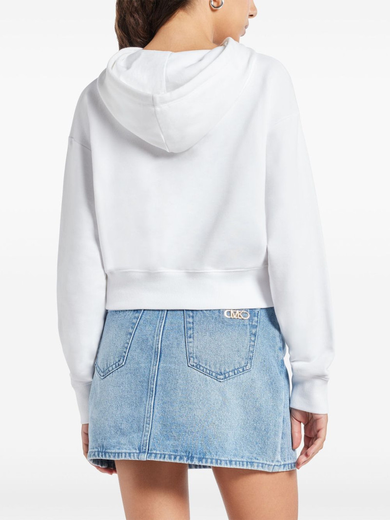 Empire logo organic-cotton hoodie 3