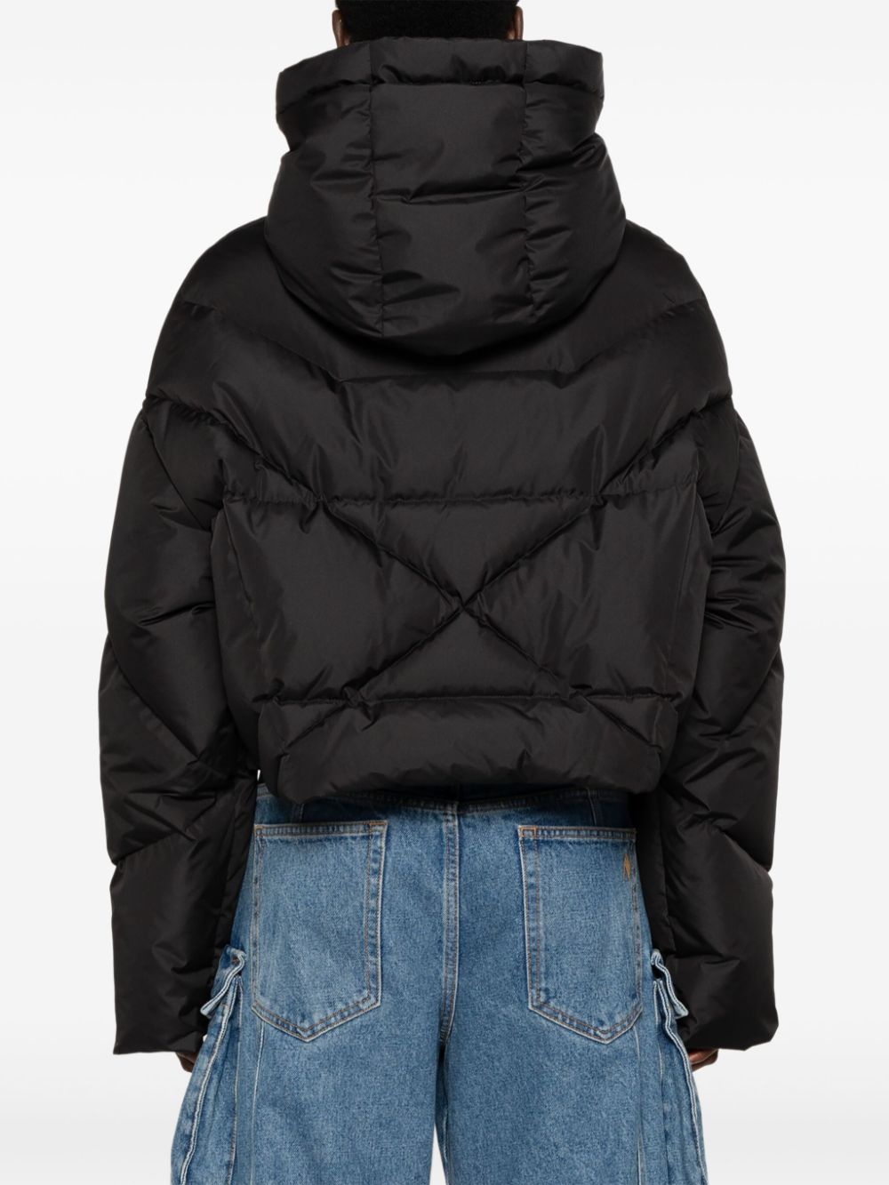 Iconic cropped puffer jacket - 4