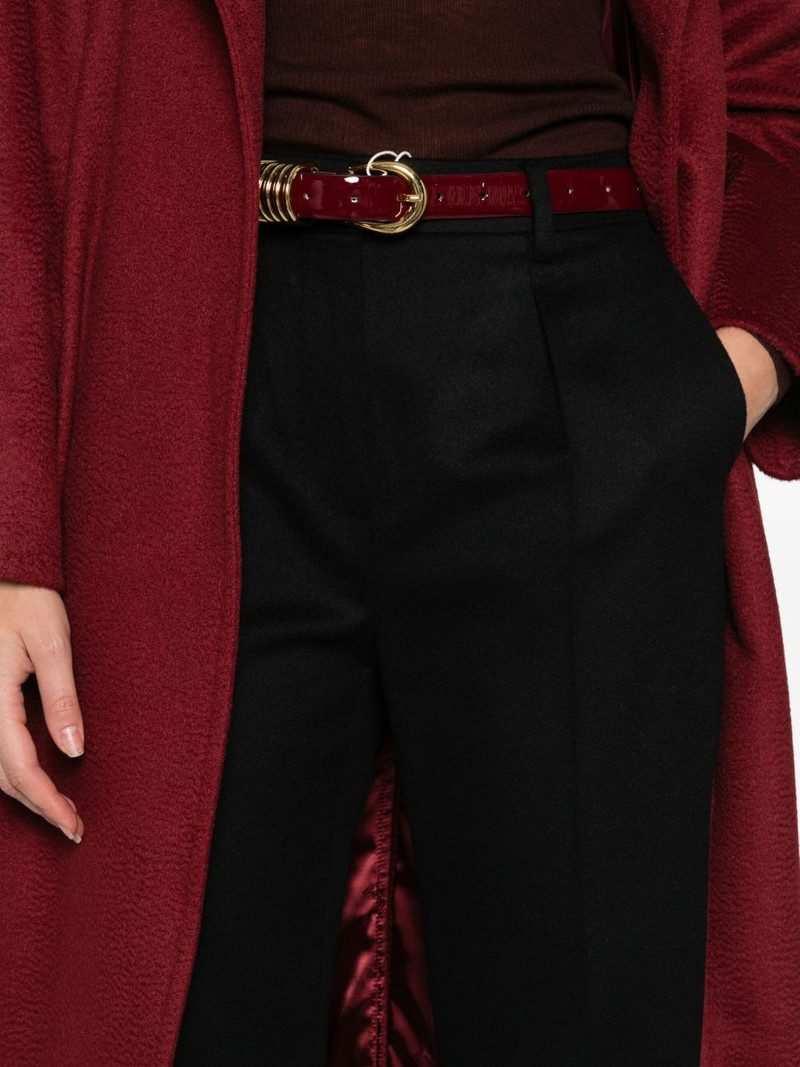 pleat-detail tailored trousers 5