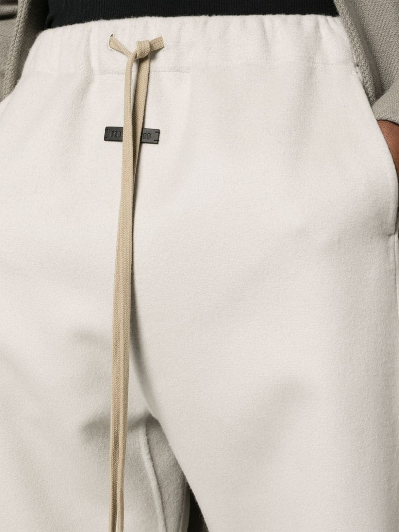logo-appliquÃ© straight leg pants 6
