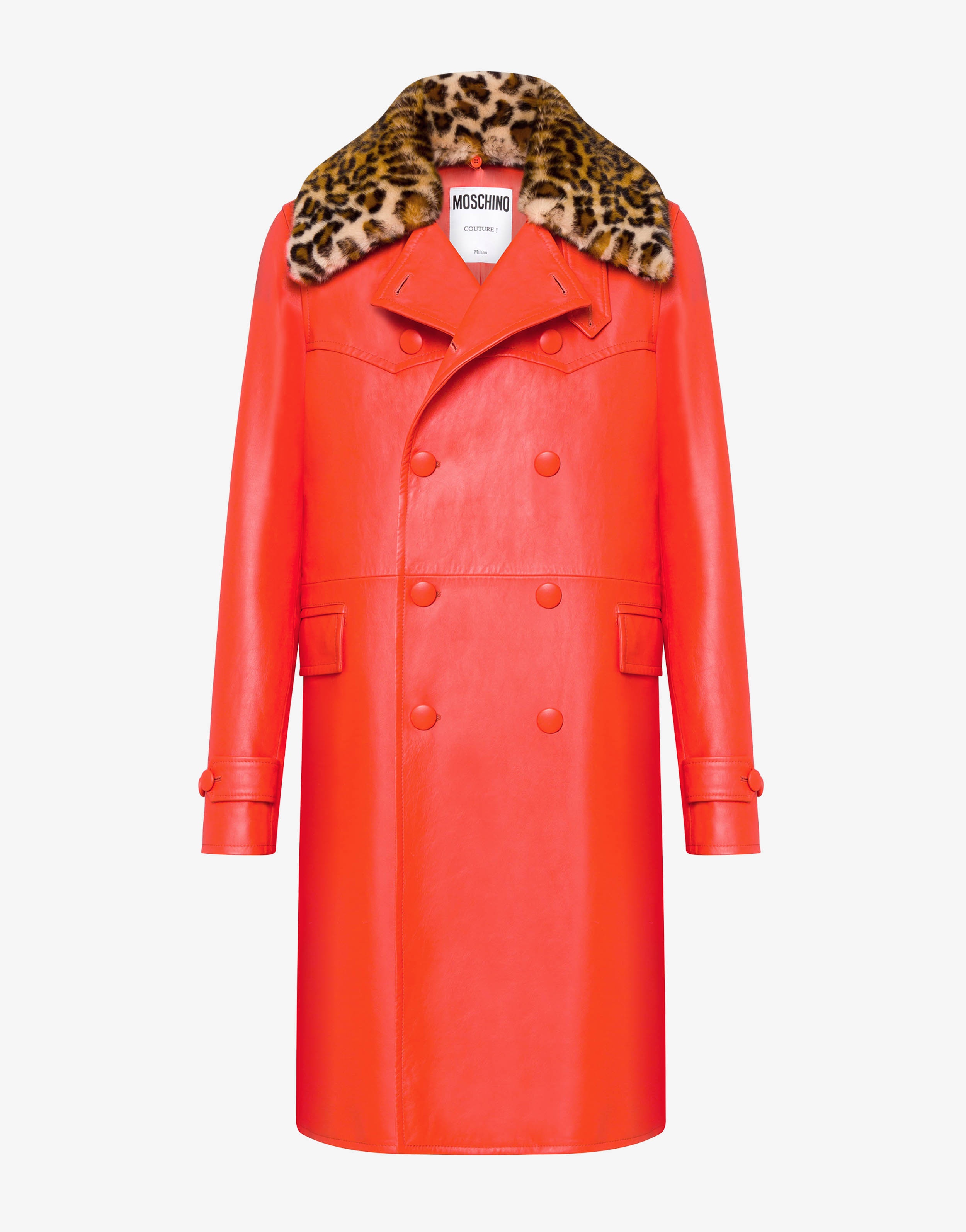 NAPPA LEATHER COAT - 1