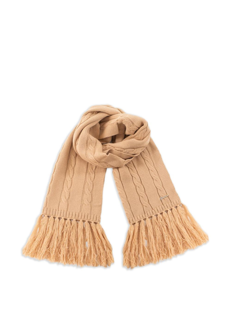 cable-knit scarf 1
