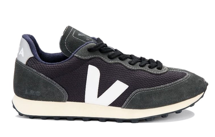 Veja Rio Branco Lace-Up Sneakers 'Black' RB0102367 - 2