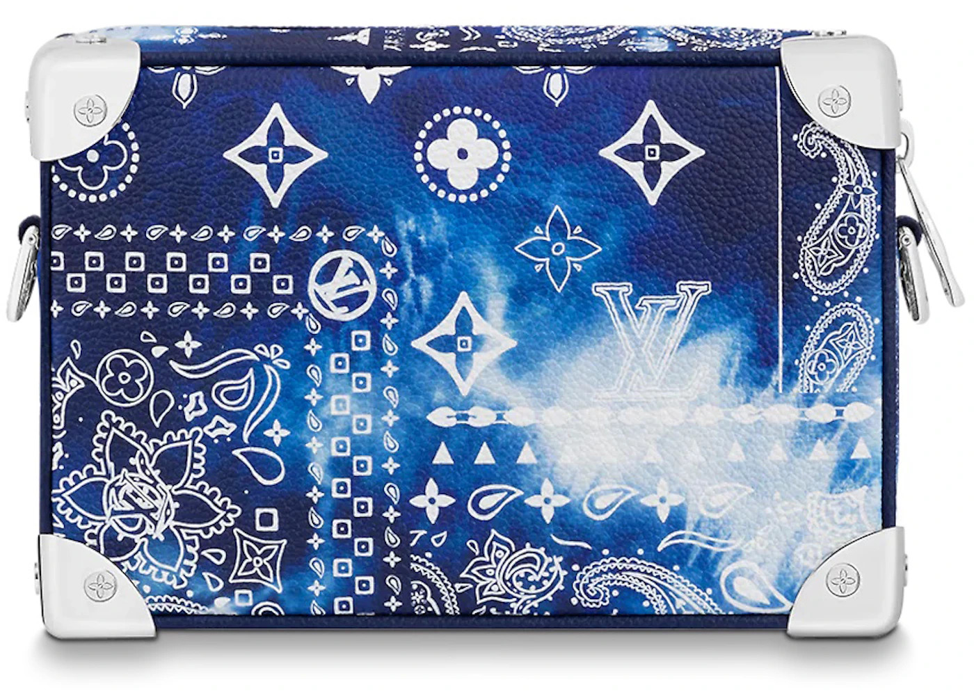 Louis Vuitton Mini Soft Trunk Bandana Monogram Blue - 2