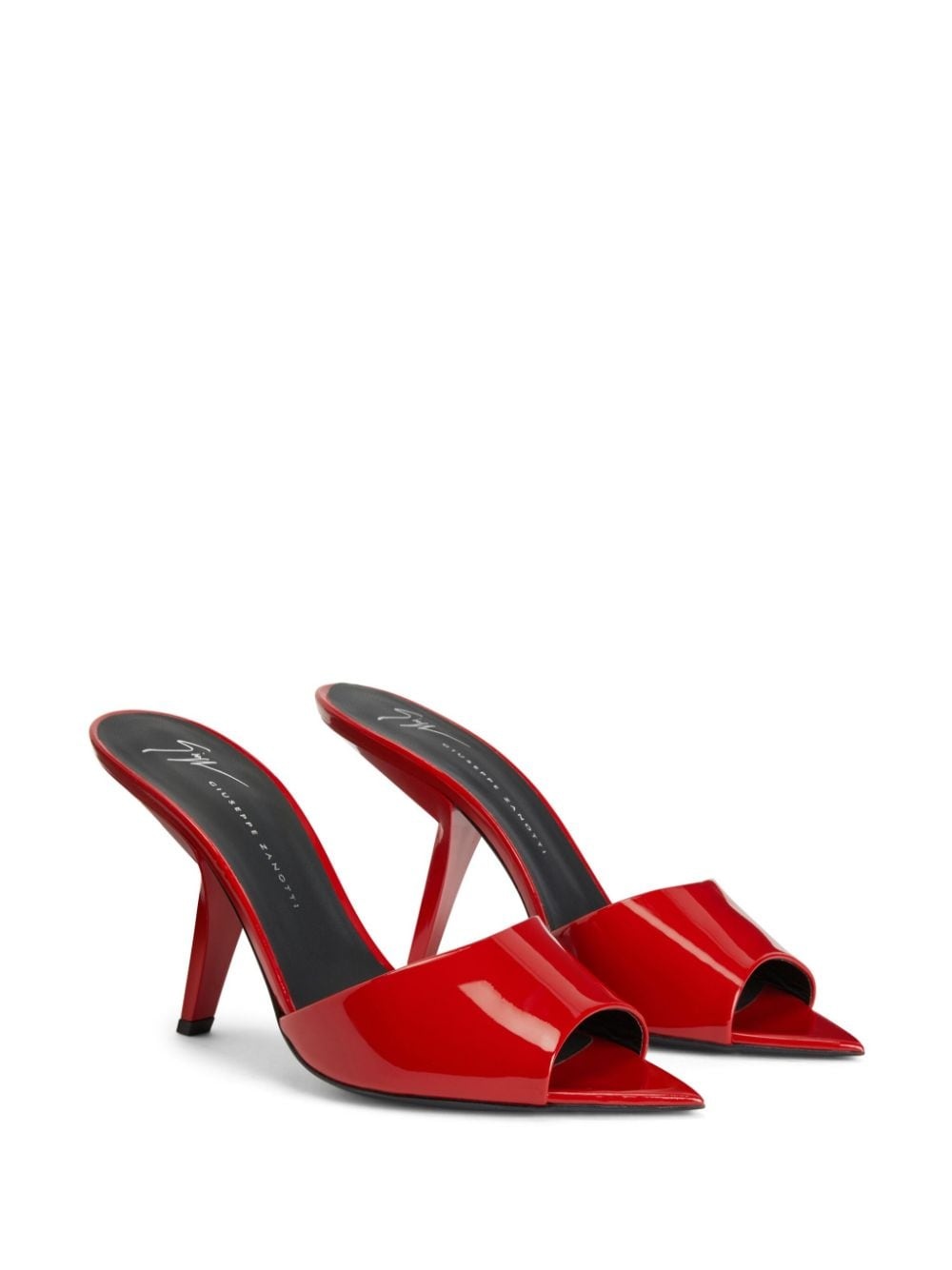 Mystero 90mm leather mules - 2