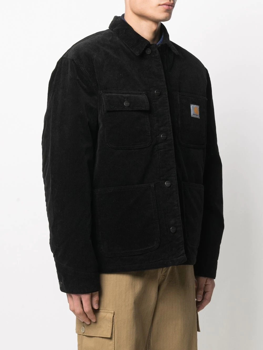 corduroy shirt jacket - 3