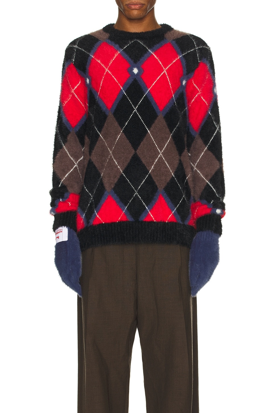Fluffy Gloves Jumper - 4