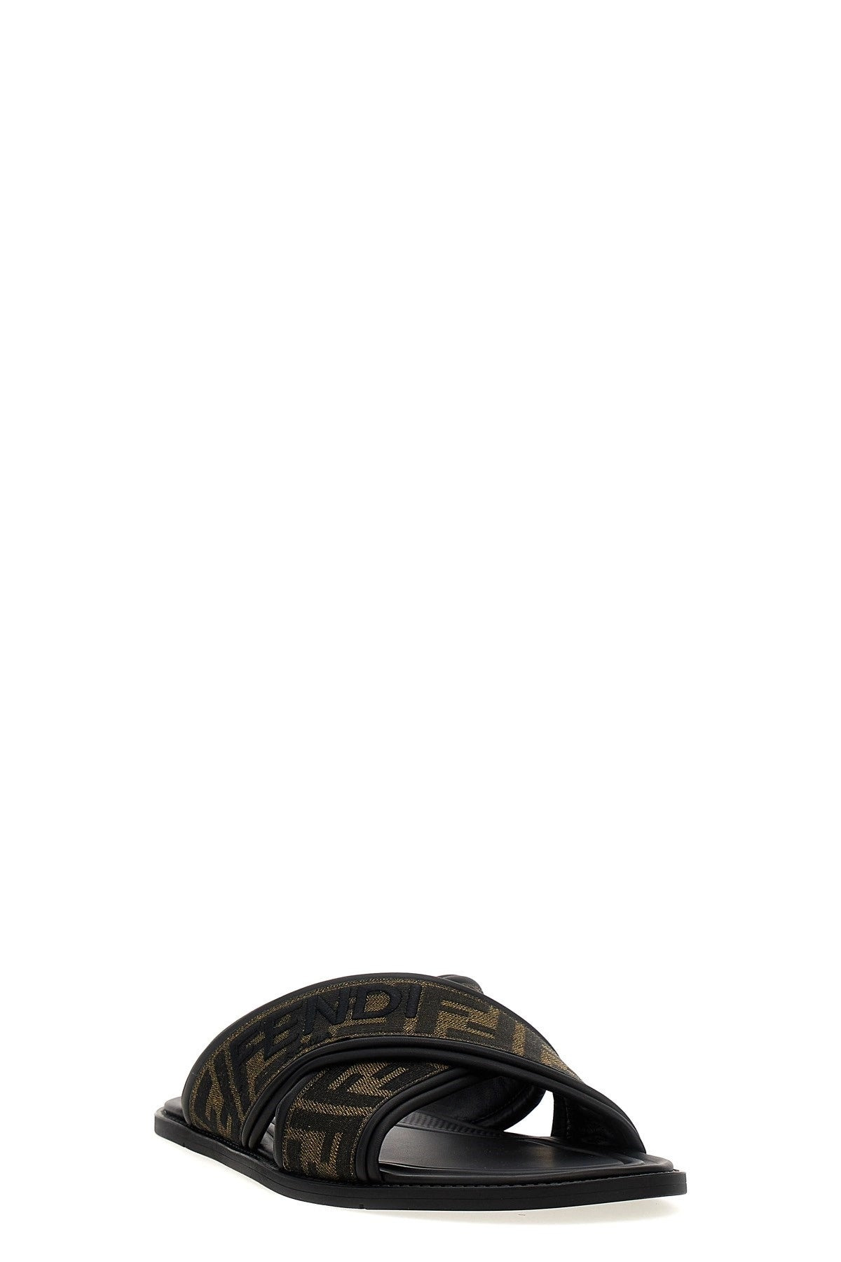 Fendi Men Logo Slides - 2