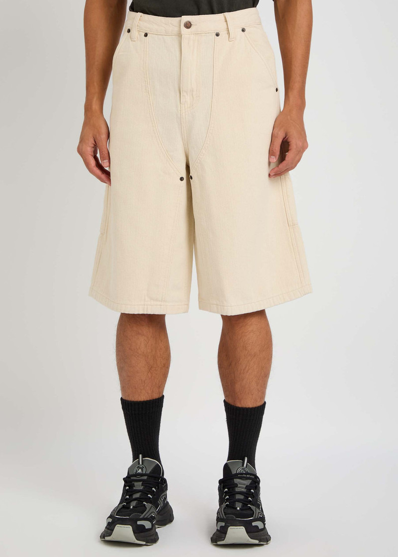 HONOR THE GIFT Honor The Gift Gears Woven Cotton Shorts outlook