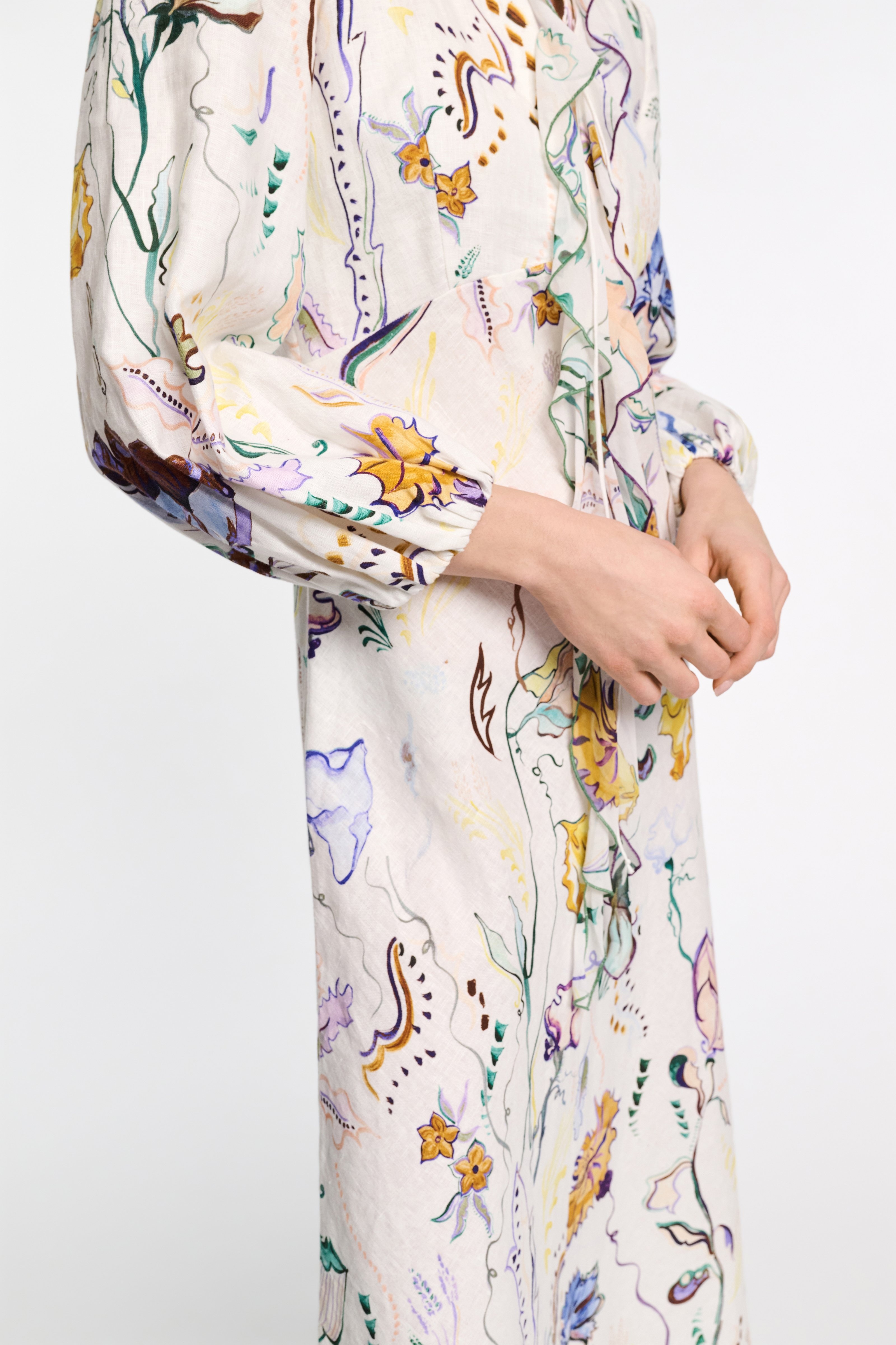 FLORAL POWER dress - 5