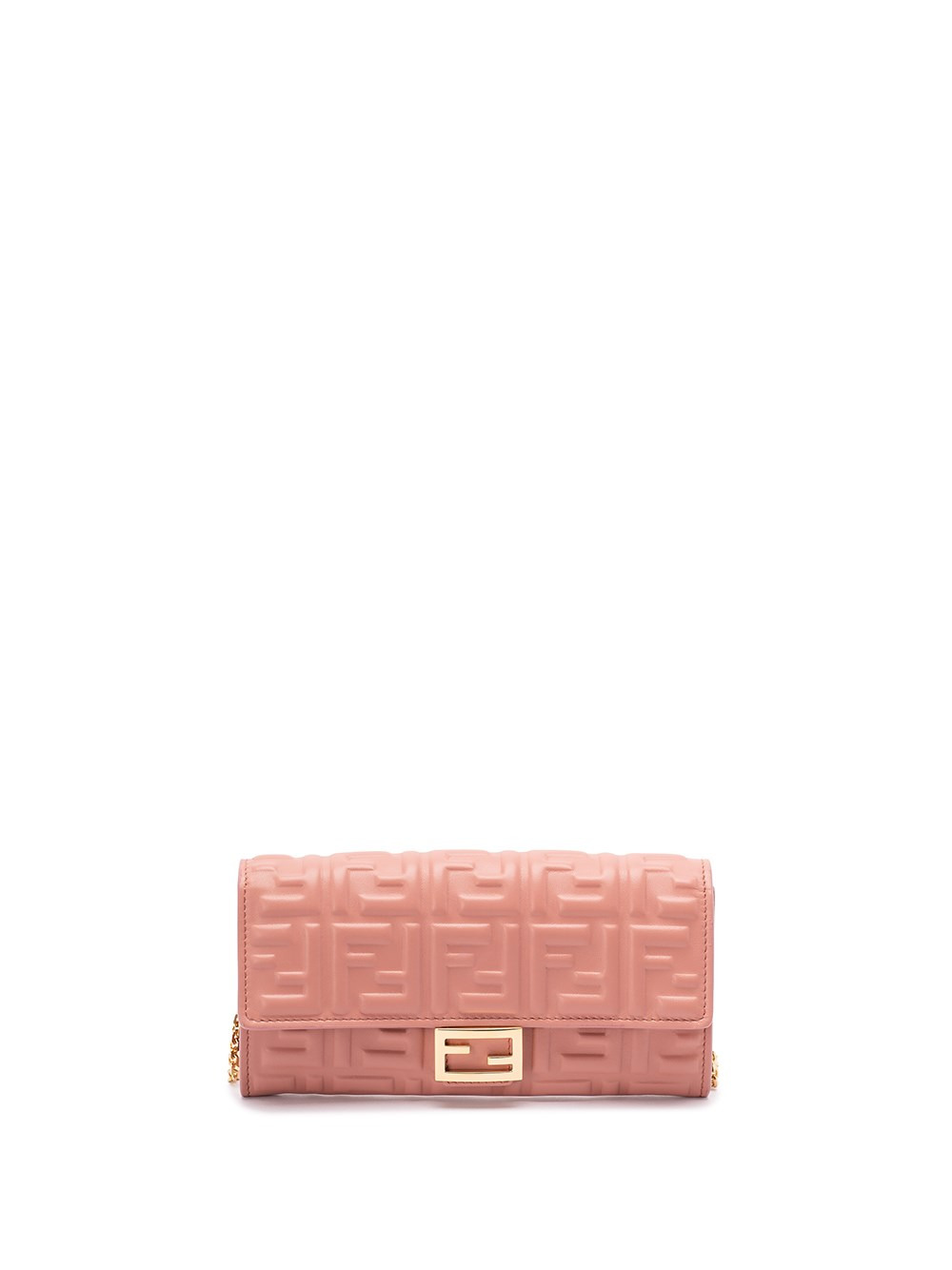 `Baguette` Continental Wallet With Chain - 1