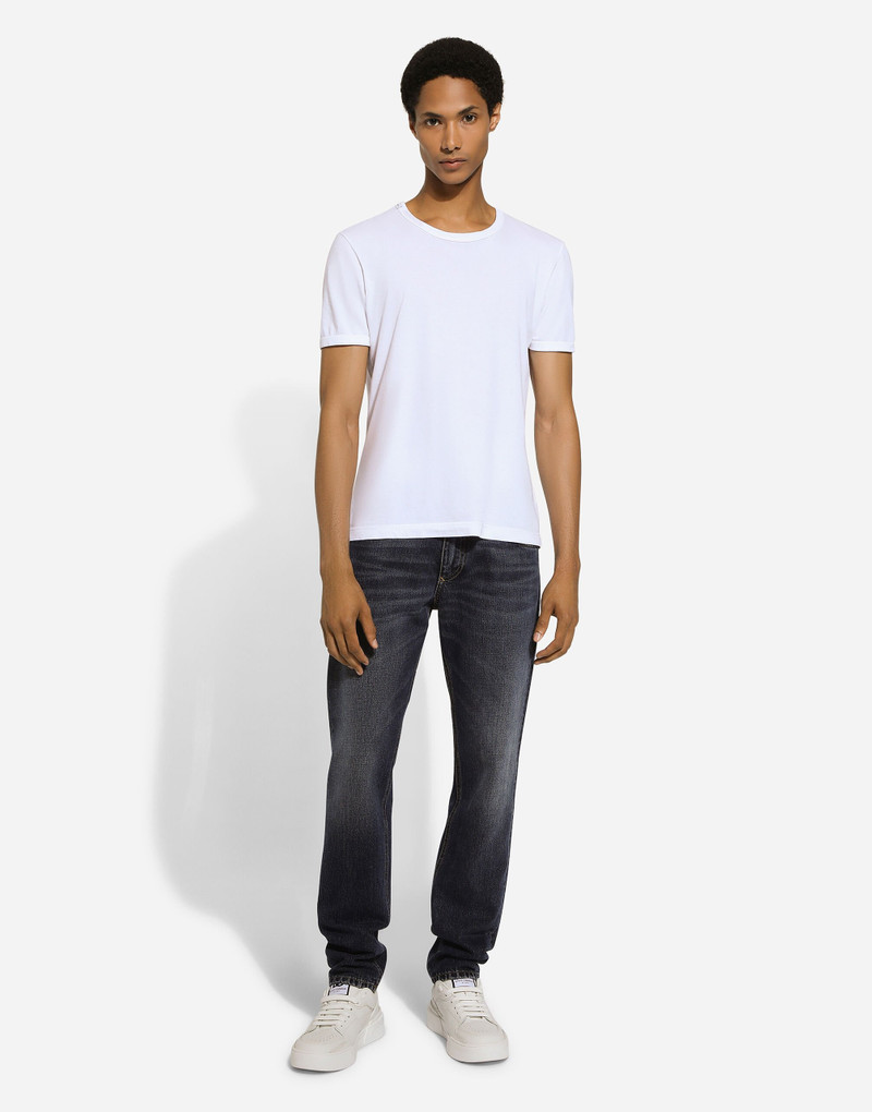 Dolce & Gabbana Regular-fit blue denim jeans outlook