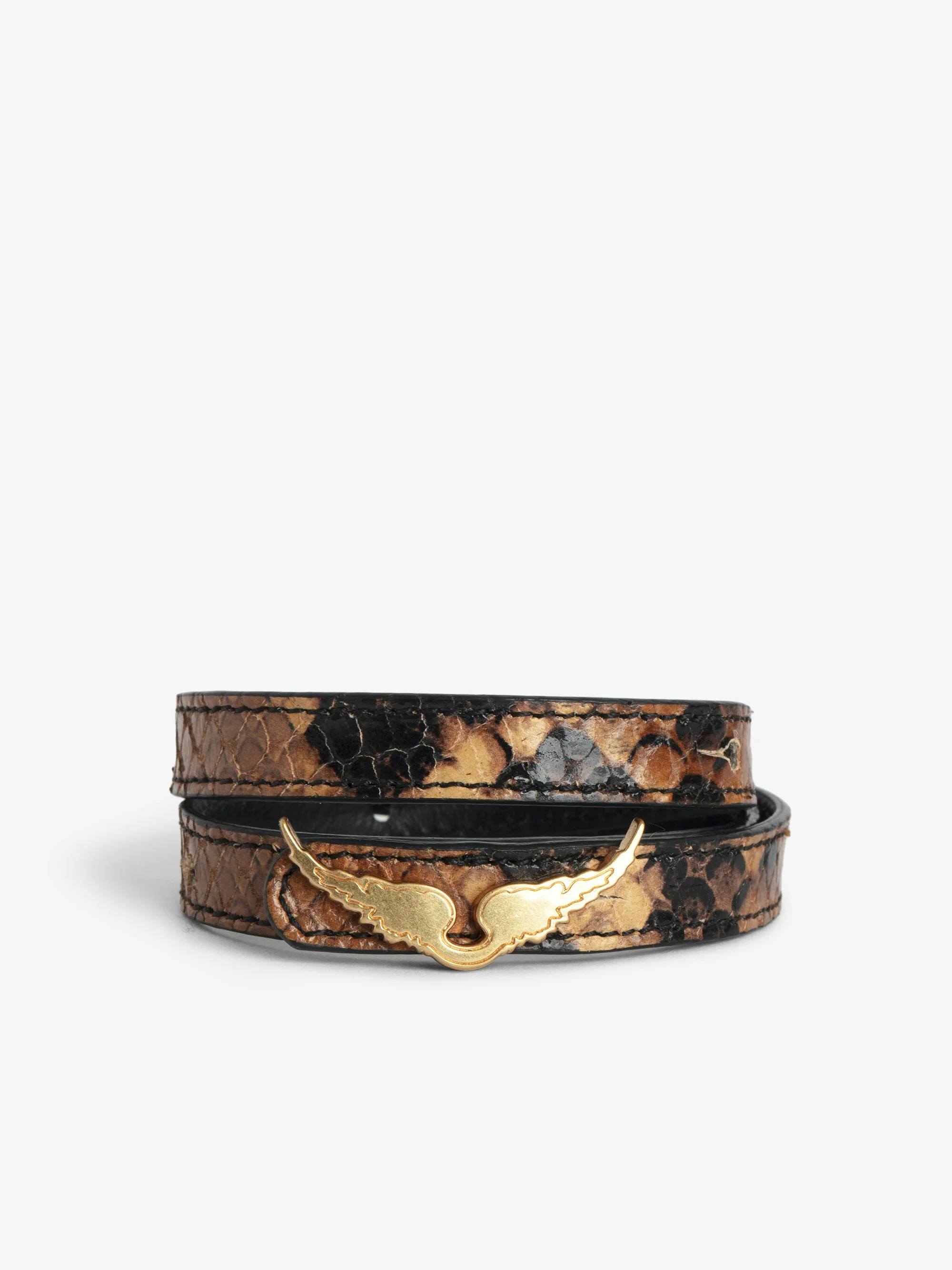 Rock Leather Bracelet - 1