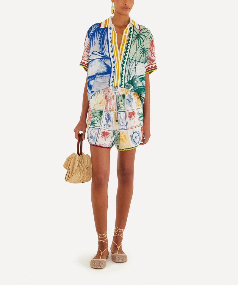 FARM RIO Multicolor Brasil Vintage Shirt outlook