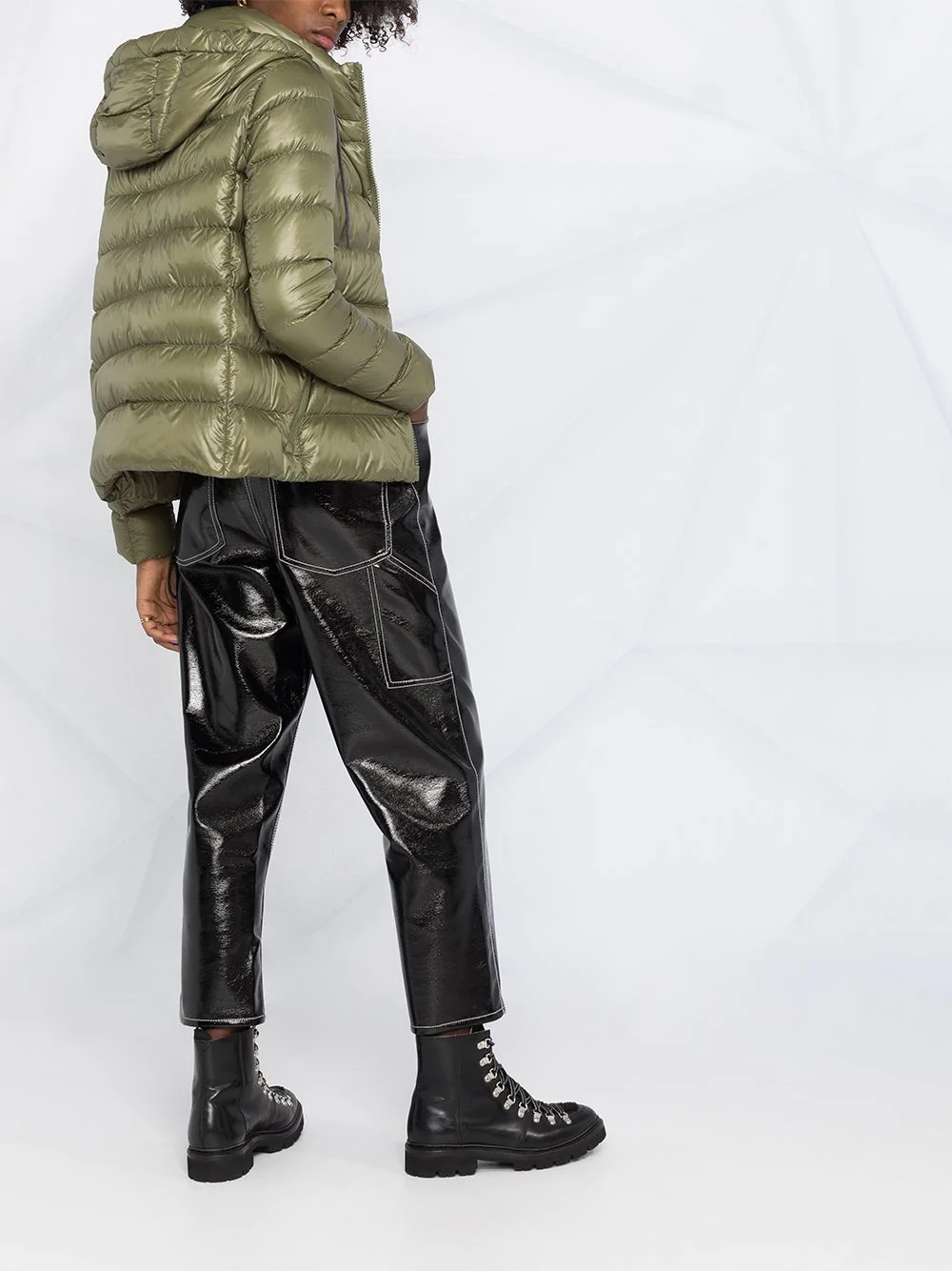 hooded puffer jacket - 4