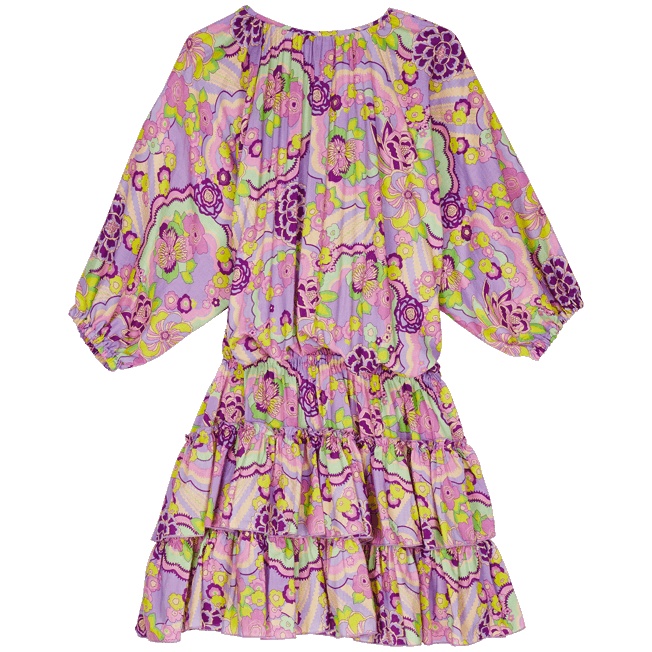 Women Dress Rainbow Flowers - 2