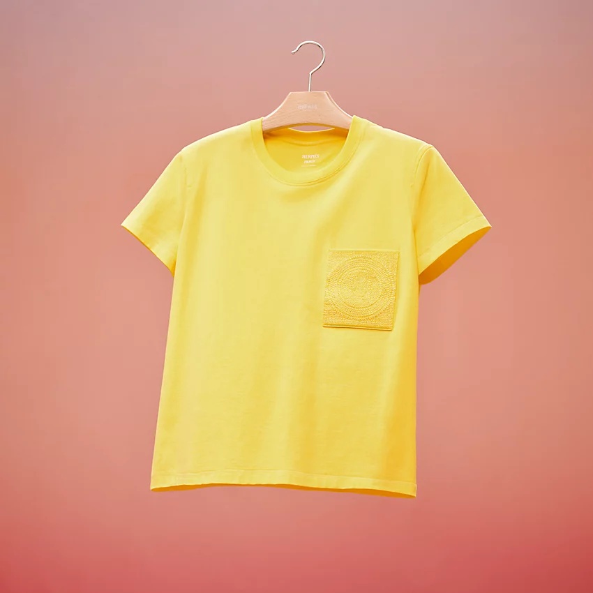 Embroidered pocket t-shirt - 4