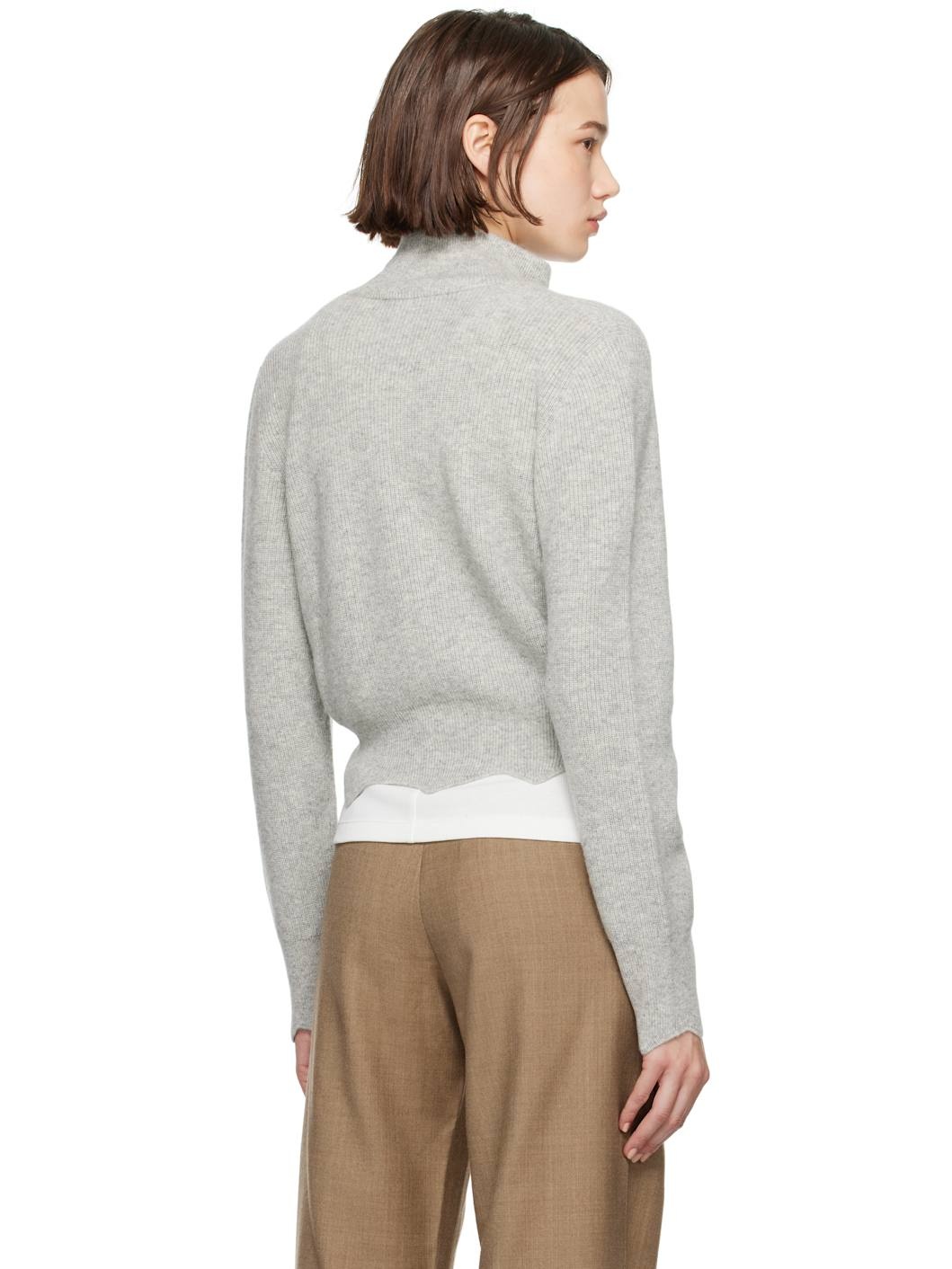 Gray Janus Sweater - 3