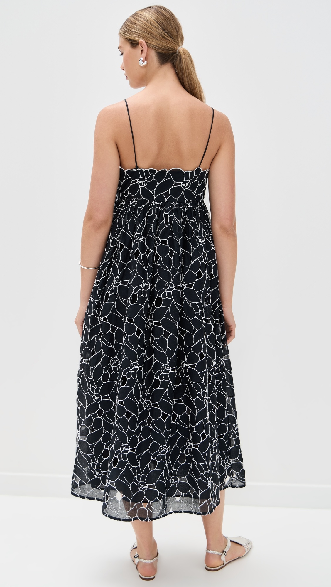 Marina Empire Cami Midi Dress - 2