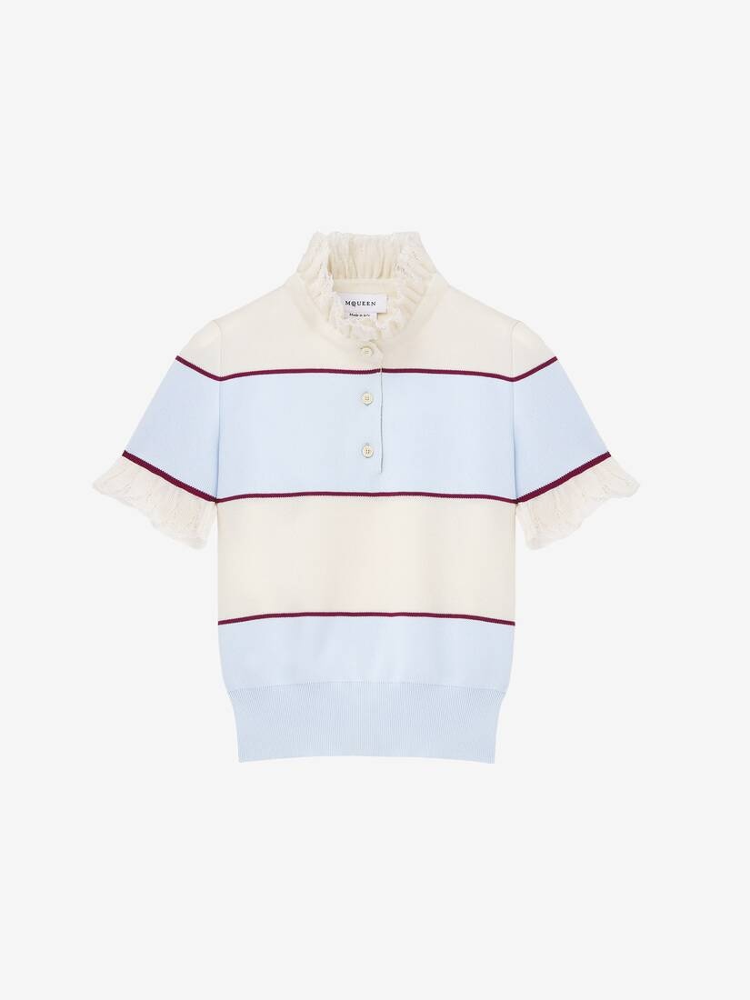 Striped Polo Shirt - 1