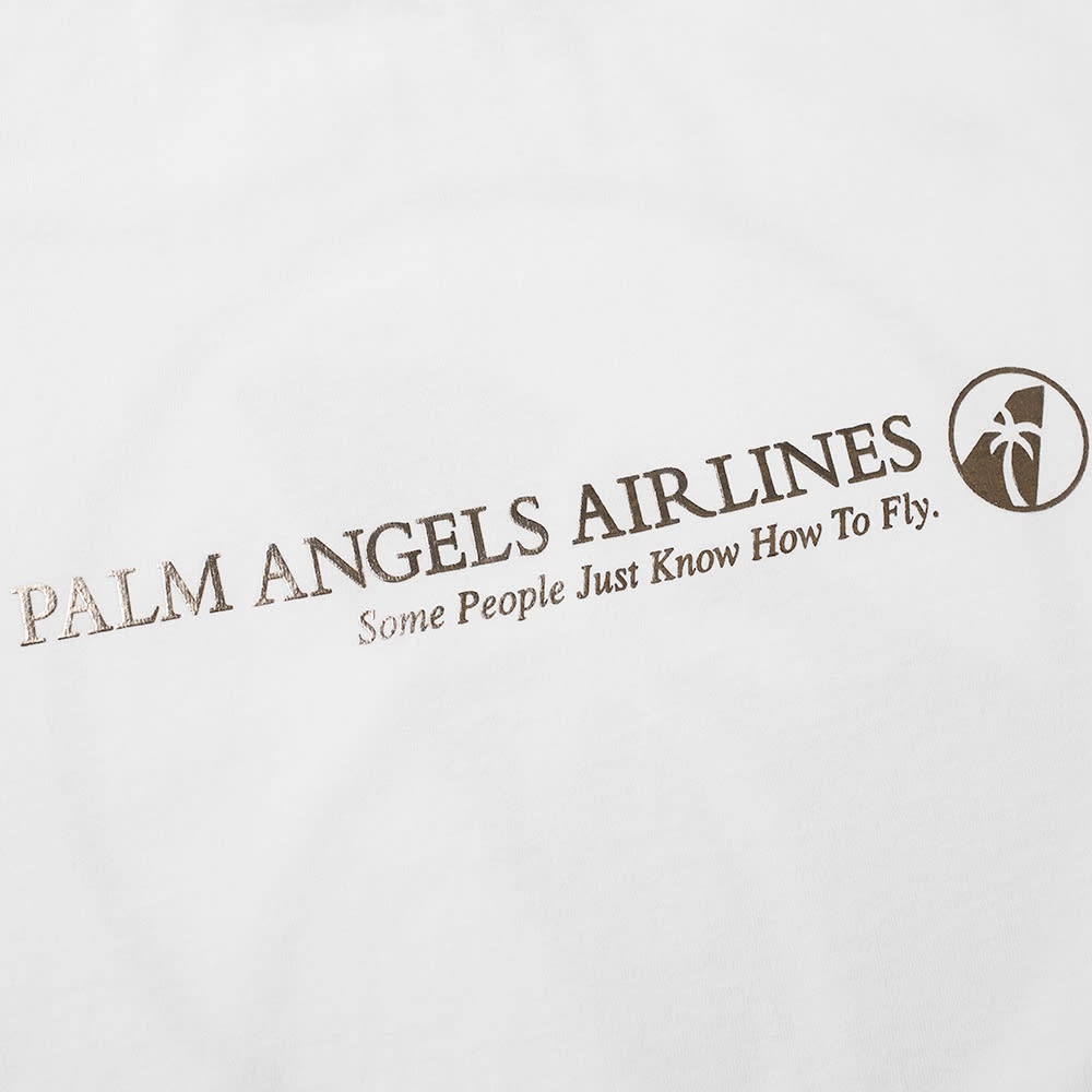 Palm Angels Long Sleeve Palm Airlines Tee - 2