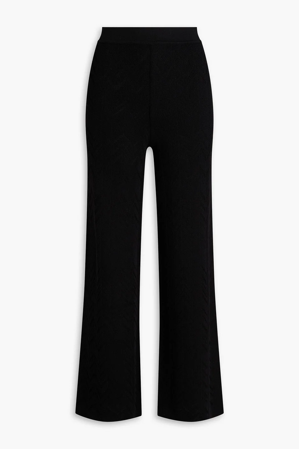 Wool-blend flared pants - 1