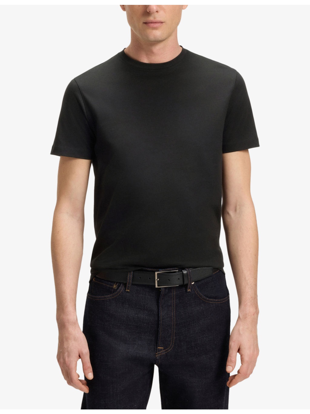 Beckham X BOSS Crewneck Short-Sleeve Cotton T-Shirt - 2