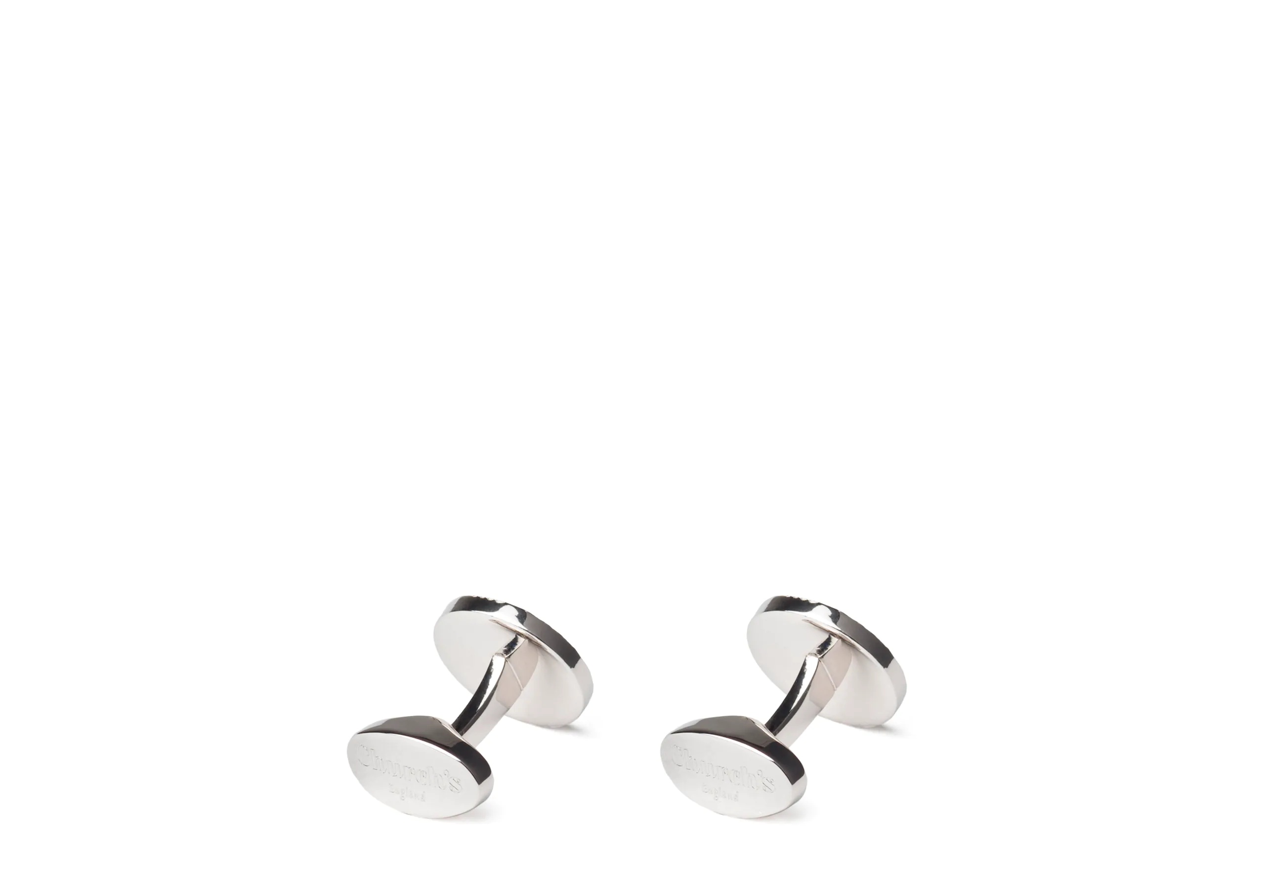 Strata cufflink
Rhodium Plated Textured Silver - 2