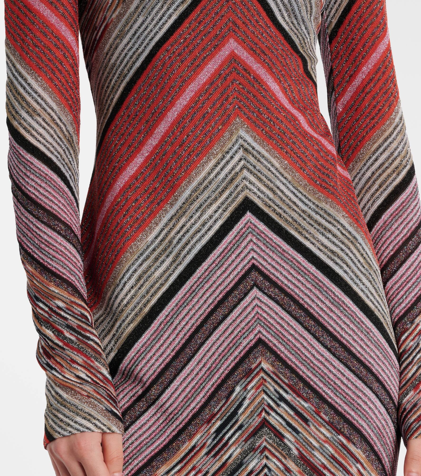 Lamé maxi dress - 5
