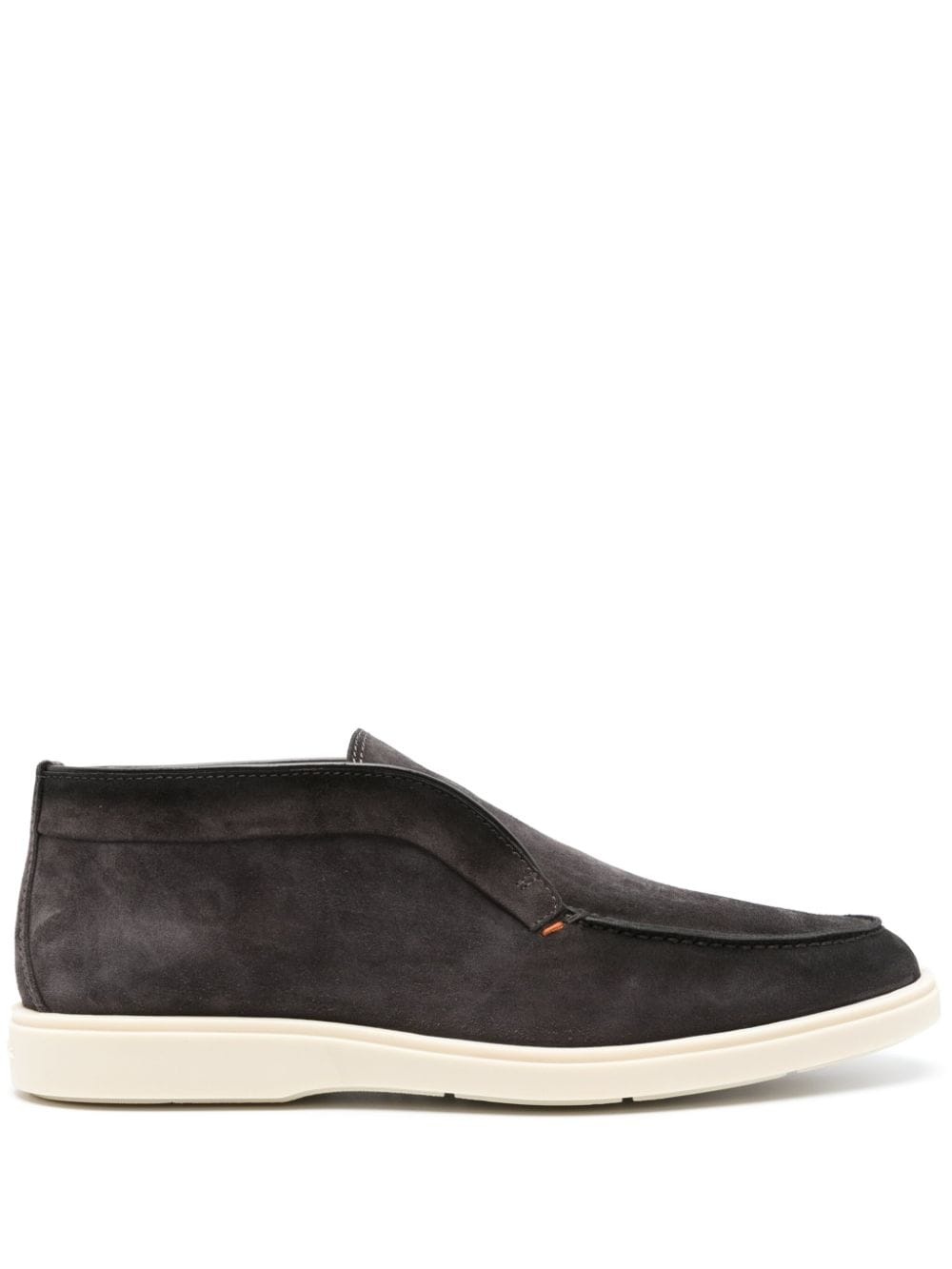 slip-on suede boots - 1