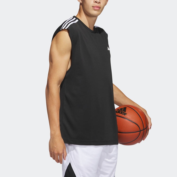 adidas All-world Sleeveless Tank Tee 'Black' IC2464 - 4