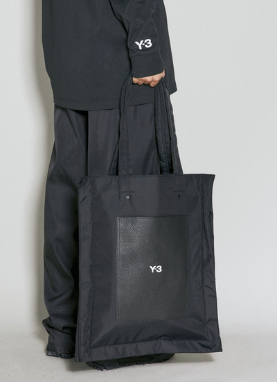Y-3 Logo Print Lux Tote Bag outlook