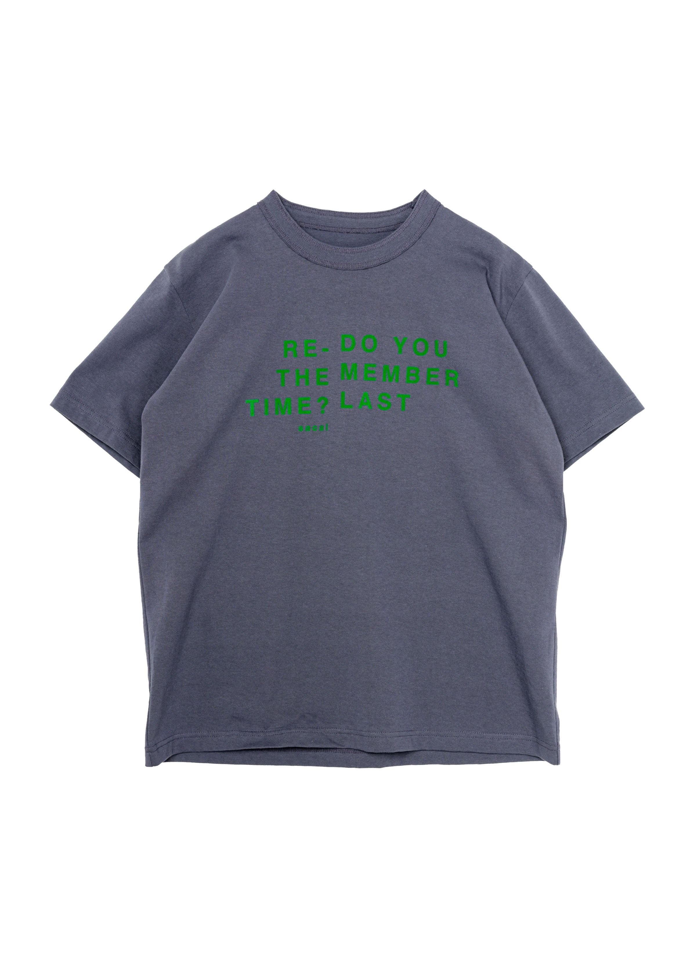Flock Print T-Shirt - 1
