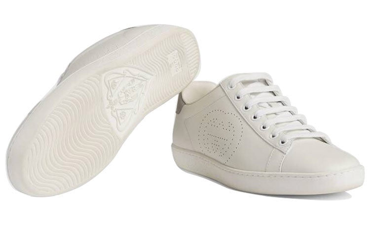 (WMNS) Gucci Ace 'Interlocking G - White Grey' 598527-AYO70-9094 - 6