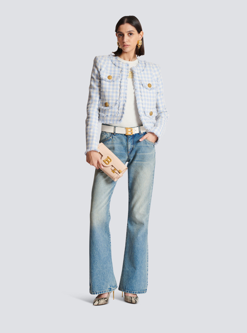 Balmain Western bootcut denim jeans outlook