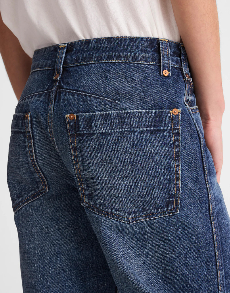 Low-Slung Baggy Jeans in Japanese Denim 6