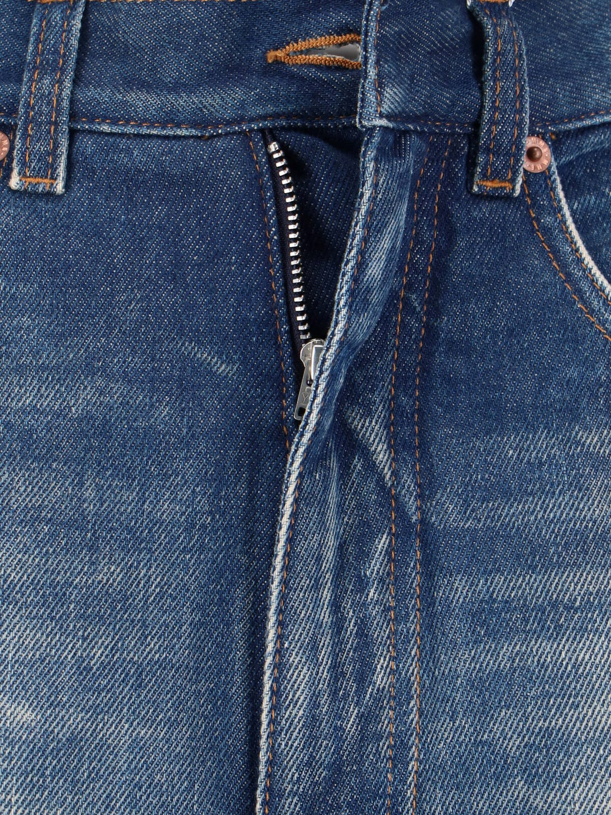 FRINGED WIDE JEANS - 5