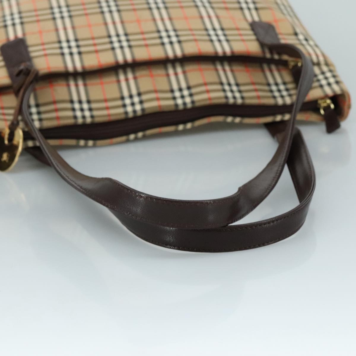 Burberry Nova Check Shoulder Bag Canvas Beige - 7