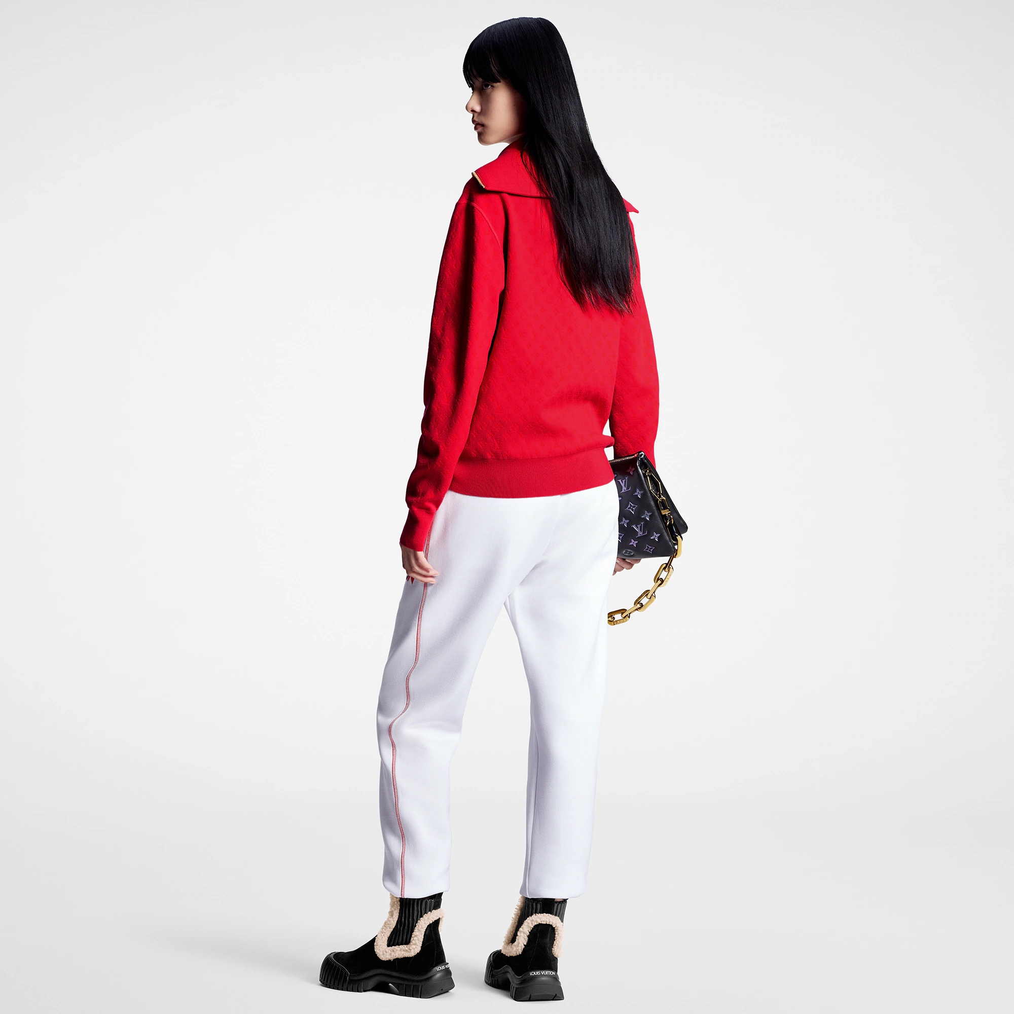 LV Snowflake Jogging Pants - 3