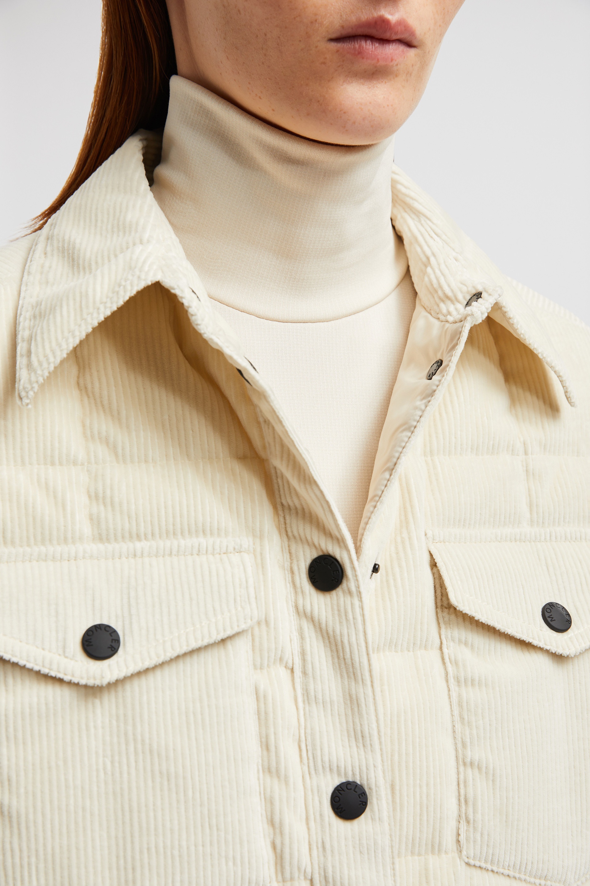 Paulet Down Corduroy Shirt Jacket - 7