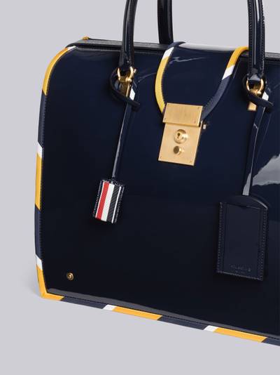 Thom Browne Fabric Binding Patent Leather Mr. Thom Bag outlook
