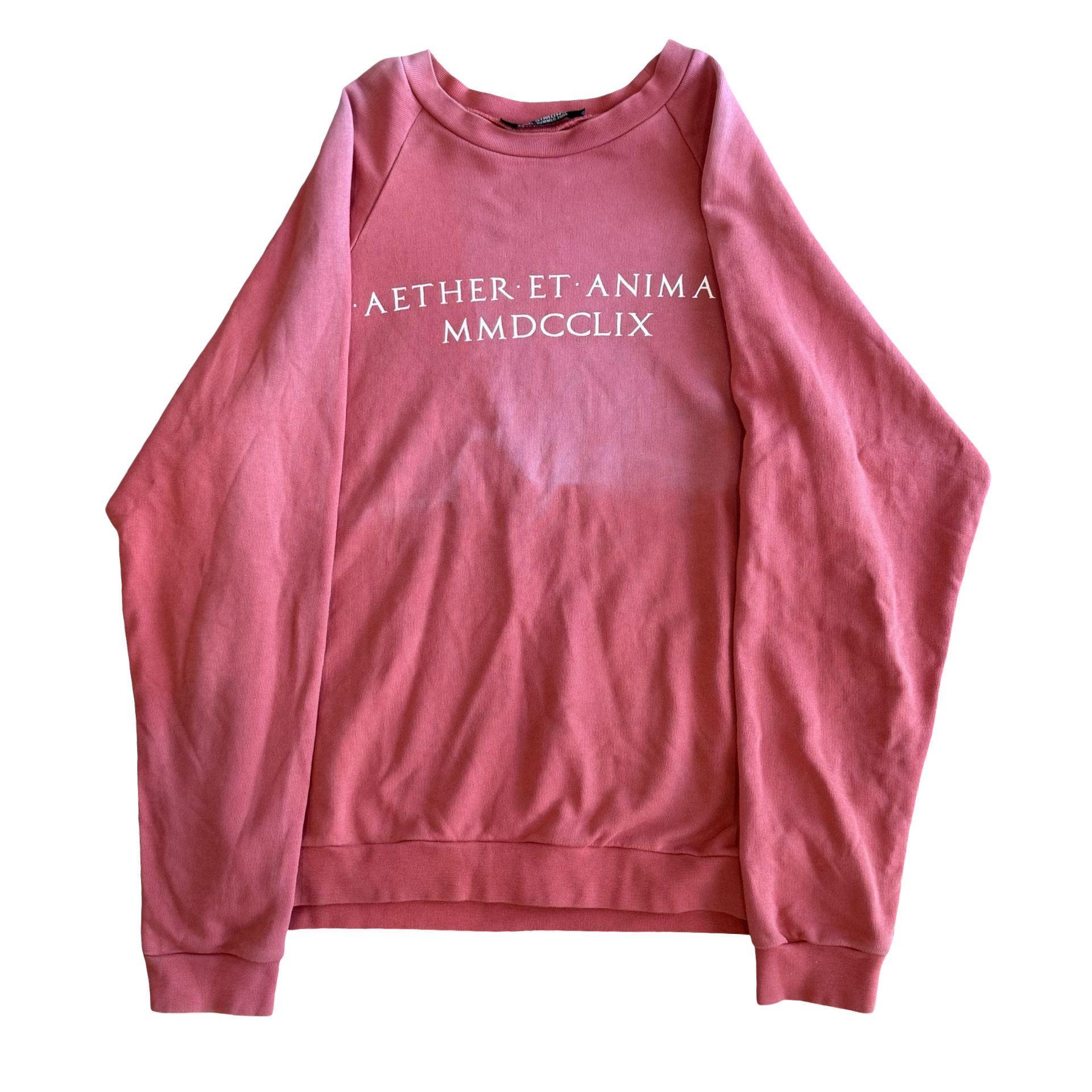Final Blow - Raf Simons “Air and Soul” crewneck SS06 Sz 46 - 1
