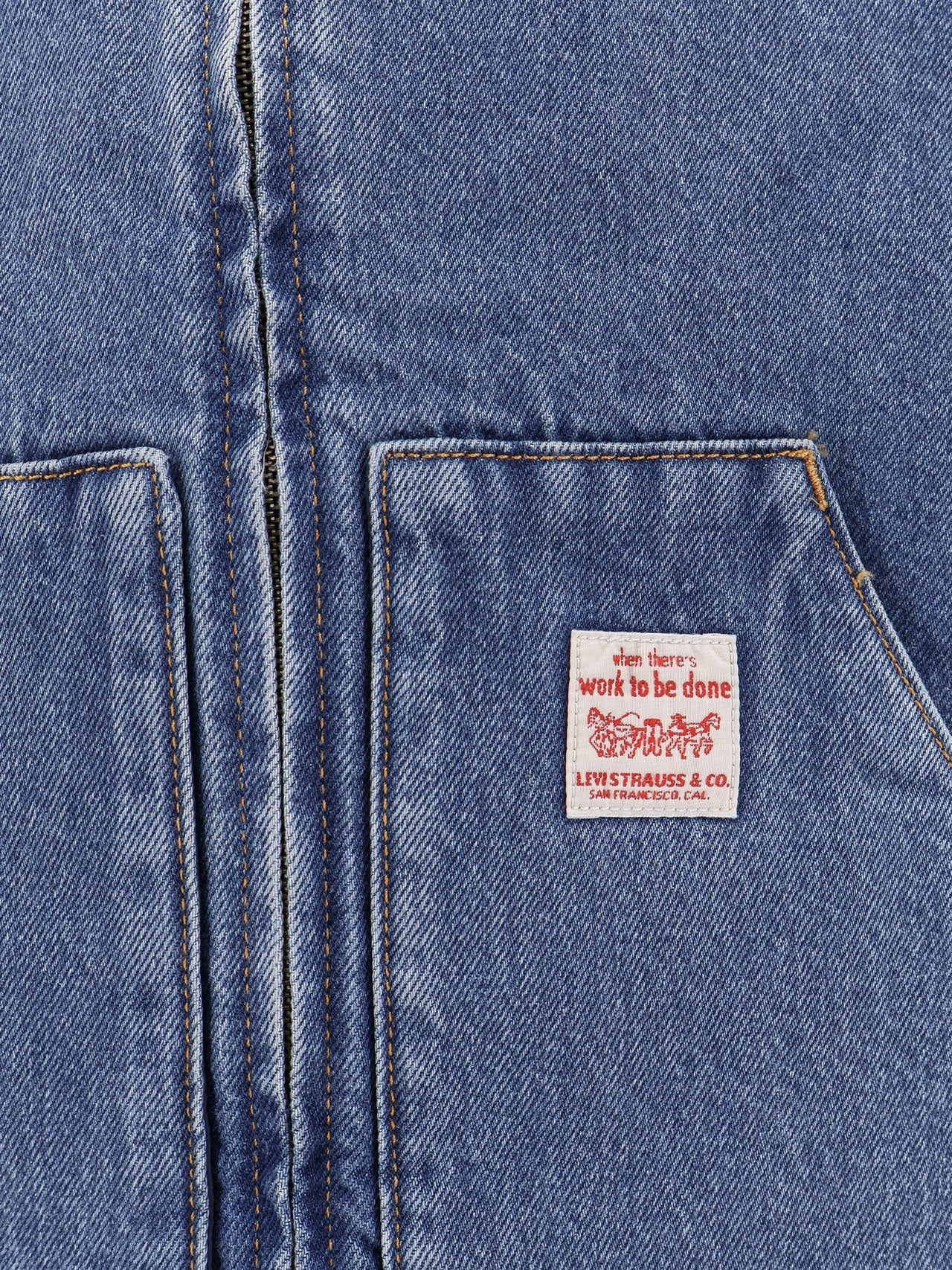Levi'S Padded Denim Vest - 3