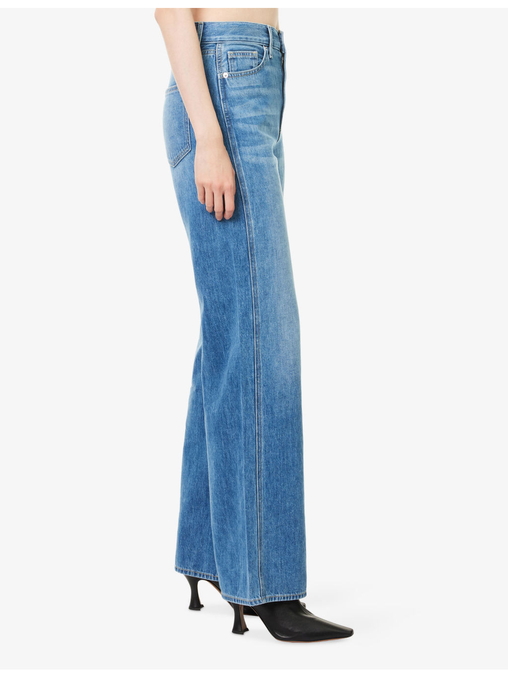 Taylor Wide-Leg Denim-Blend Jeans - 3