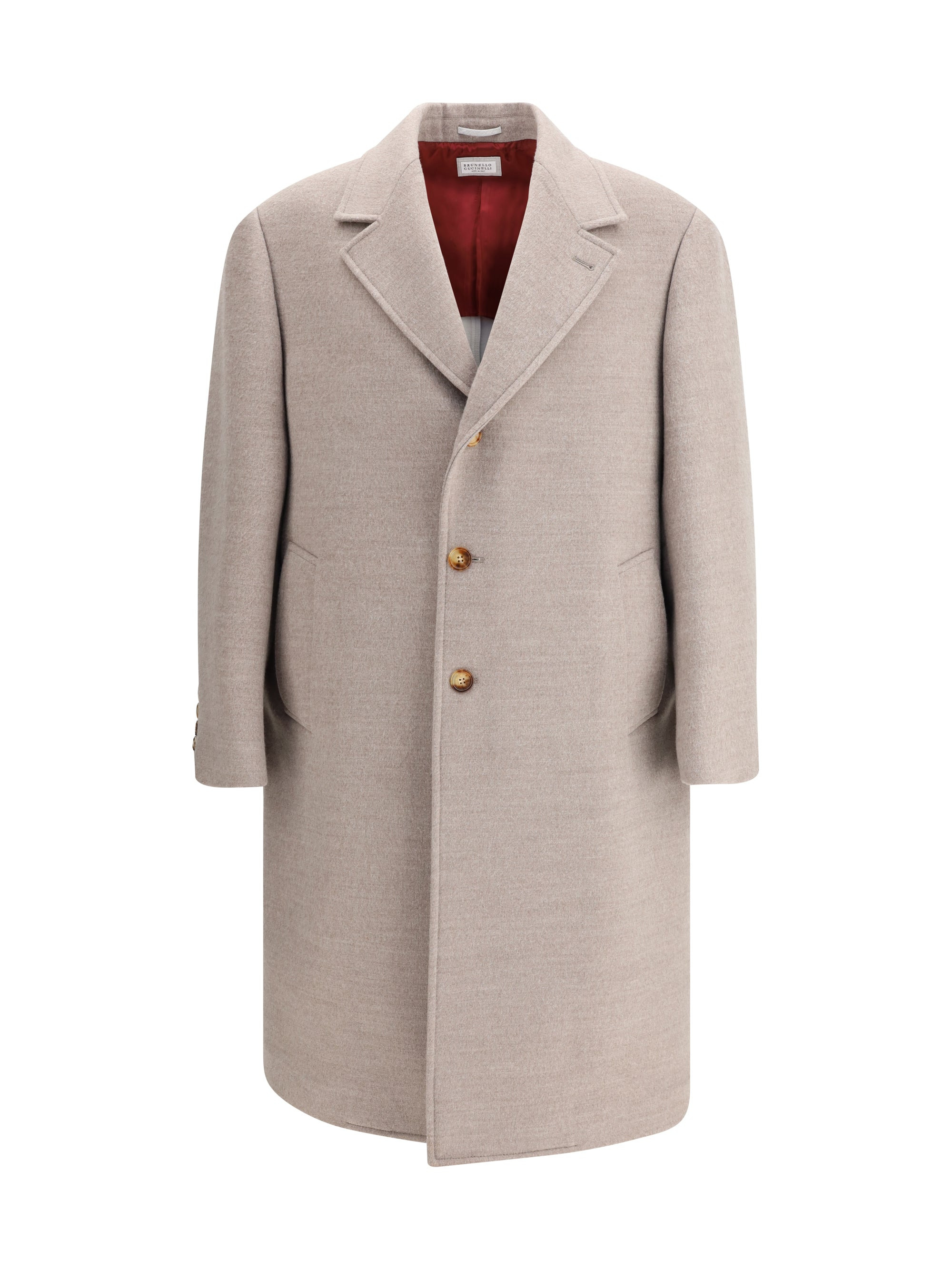 Brunello Cucinelli Men Wool Coat - 1