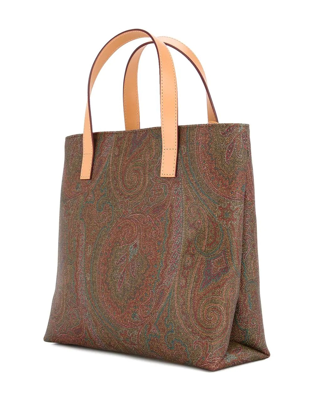 paisley print tote bag - 3