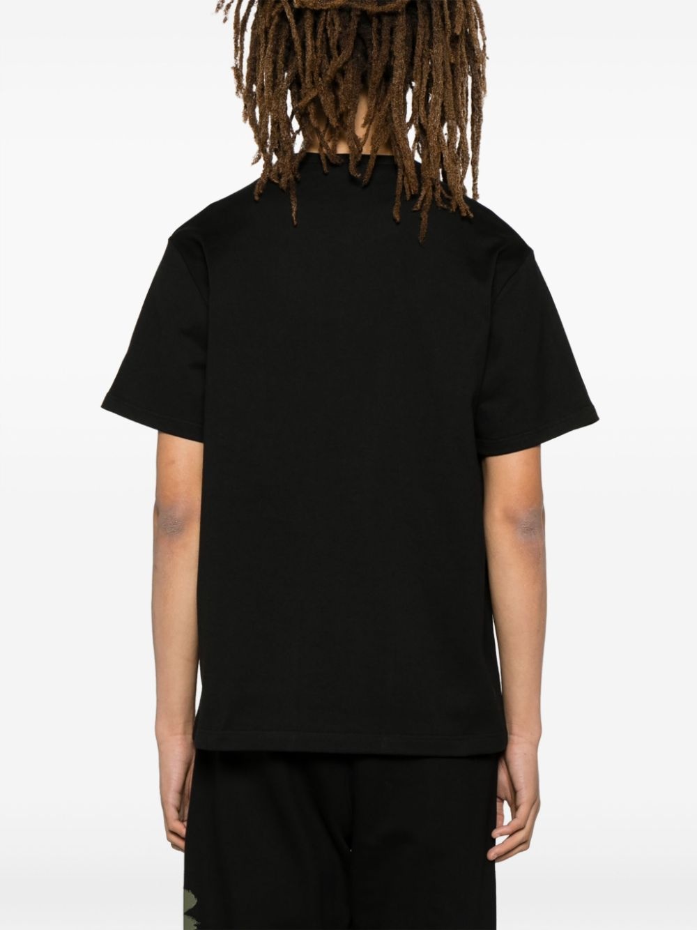 logo-print cotton T-shirt - 4