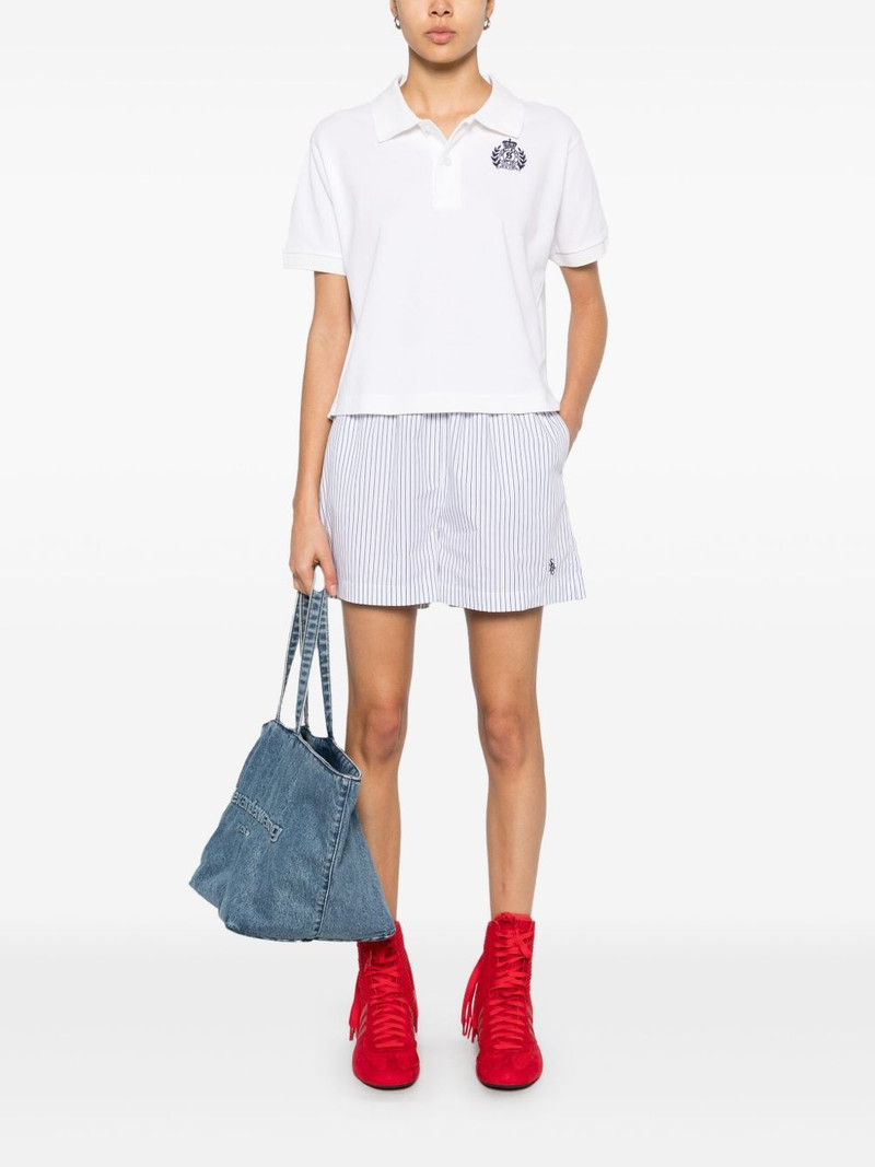 Sporty & Rich striped shorts outlook