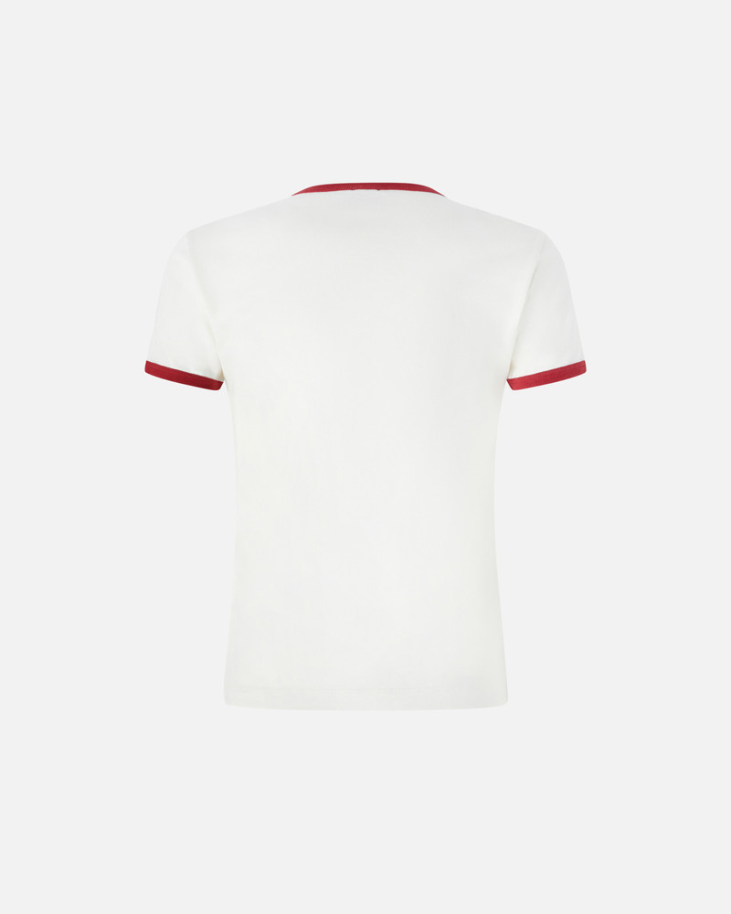 REIMAGINE BY PINKO X PATRICK MCDOWELL T-SHIRT WITH EMBROIDERED WORDING 6